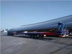 Vent Turbin Blades Transport Semiremolc
