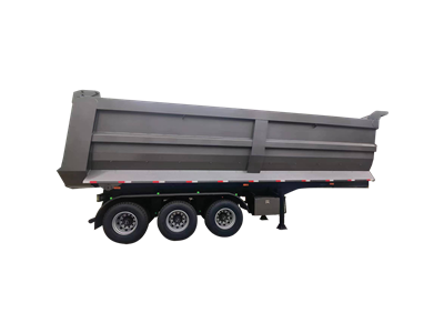 Remolc de bolcada posterior de 3 eixos