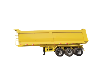 Remolc de bolcada final en forma d'U de 3 eixos